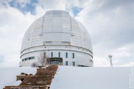 Большому азимутальному телескопу в Карачаево-Черкессии почистили зеркало